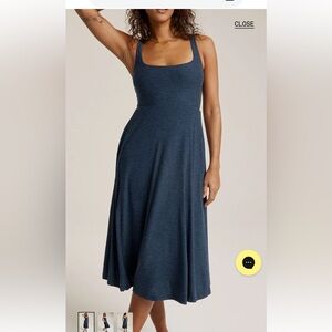 Beyond Yoga Featherweight at the Ready Square Neck Dress-worn once